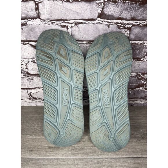 Hoka Ora Recovery Slides 3 Mist Green Trellis Slides Sandals Men Sz 12M US/45EU - Picture 12 of 16